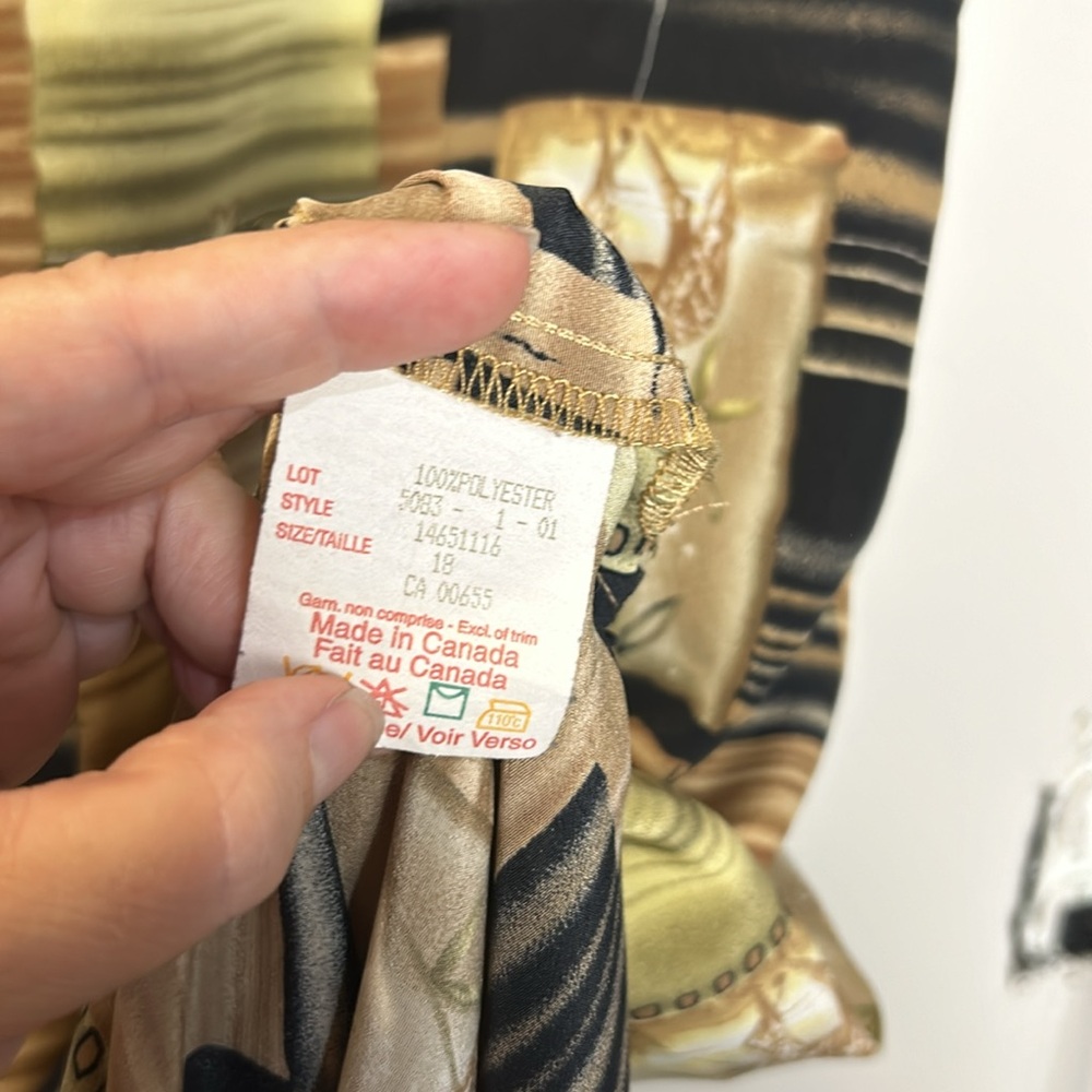 Penningtons women’s 16 sleeveless dress safari tropical‎ elephant print maxi - Picture 6 of 9